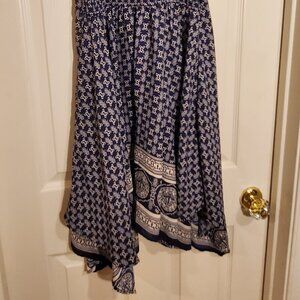 Xhilaration Bohemian Dress with pockets, Size Medium